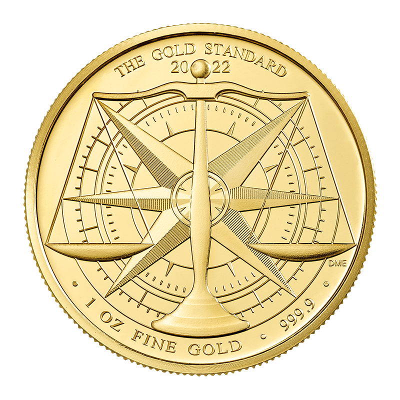 Image for 1 oz Gold Standard Coin (2022) from TD Precious Metals